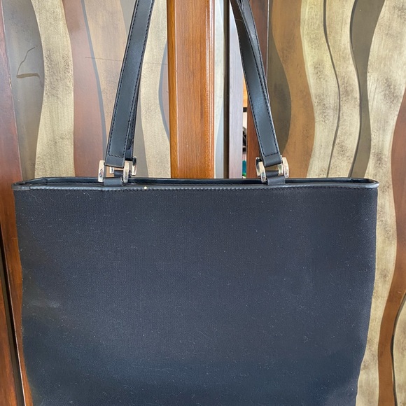 Villeroy & Boch “VB” Black & White Graphic Canvas Tote; Bellboy, Women & Dog - Picture 6 of 14